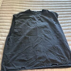 YoungLA Gray Graphic Men's Tank Top